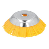 25mm Nylon Wheel Brush Trimmer High Hardness Nylon Manganese Steel Wire Trimmer Head for Courtyard Garden