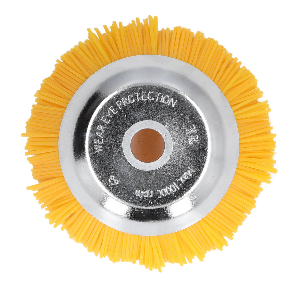 25mm Nylon Wheel Brush Trimmer High Hardness Nylon Manganese Steel Wire Trimmer Head for Courtyard Garden