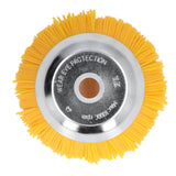25mm Nylon Wheel Brush Trimmer High Hardness Nylon Manganese Steel Wire Trimmer Head for Courtyard Garden