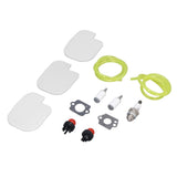 530057925 Air Filter Spark Plug Fuel Line Primer Bulb Replacement Kit for Poulan Gas Chainsaw