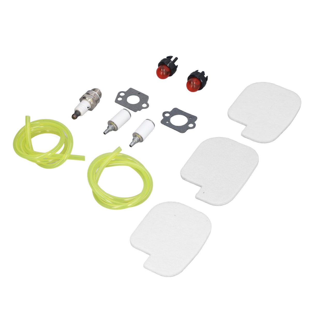 530057925 Air Filter Spark Plug Fuel Line Primer Bulb Replacement Kit for Poulan Gas Chainsaw