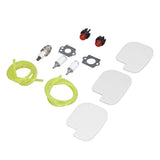530057925 Air Filter Spark Plug Fuel Line Primer Bulb Replacement Kit for Poulan Gas Chainsaw