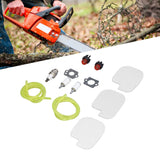 530057925 Air Filter Spark Plug Fuel Line Primer Bulb Replacement Kit for Poulan Gas Chainsaw