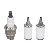 530057925 Air Filter Spark Plug Fuel Line Primer Bulb Replacement Kit for Poulan Gas Chainsaw