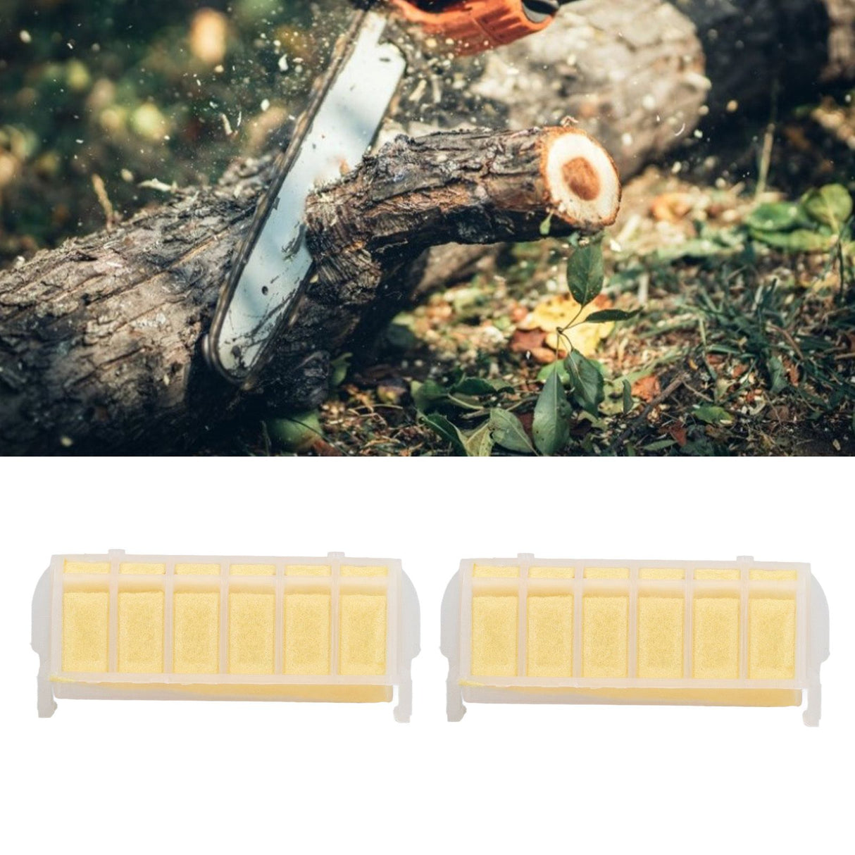 2pcs Air Filter 1123 120 1613 Chainsaw Parts with Spark Plug Replacement for Stihl MS210 MS230 MS250 021 023 025