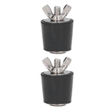 2Pcs Swimming Pool Rubber Plugs Winterizing Tapered Plug Swimming Pool Accessories 25mm