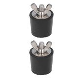 2Pcs Swimming Pool Rubber Plugs Winterizing Tapered Plug Swimming Pool Accessories 25mm