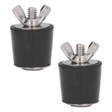 2Pcs Swimming Pool Rubber Plugs Winterizing Tapered Plug Swimming Pool Accessories 25mm
