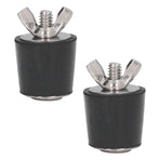 2Pcs Swimming Pool Rubber Plugs Winterizing Tapered Plug Swimming Pool Accessories 25mm
