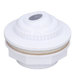 Swimming Pool Water Inlet Fitting with 360 Degree and Single Hole Rotating Nozzles G2 External Thread G1 1/2 Internal Thread - Front View