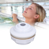 Swimming Pool Water Inlet Fitting with 360 Degree and Single Hole Rotating Nozzles G2 External Thread G1 1/2 Internal Thread
