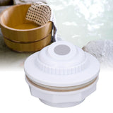 Swimming Pool Water Inlet Fitting with 360 Degree and Single Hole Rotating Nozzles G2 External Thread G1 1/2 Internal Thread