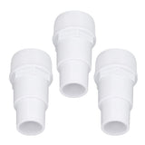 3Pcs G1‑1/2 External Thread Hose Adapter Swimming Pool Supplies for Replacement of Above Ground Pool Pumps Filters Skimmers