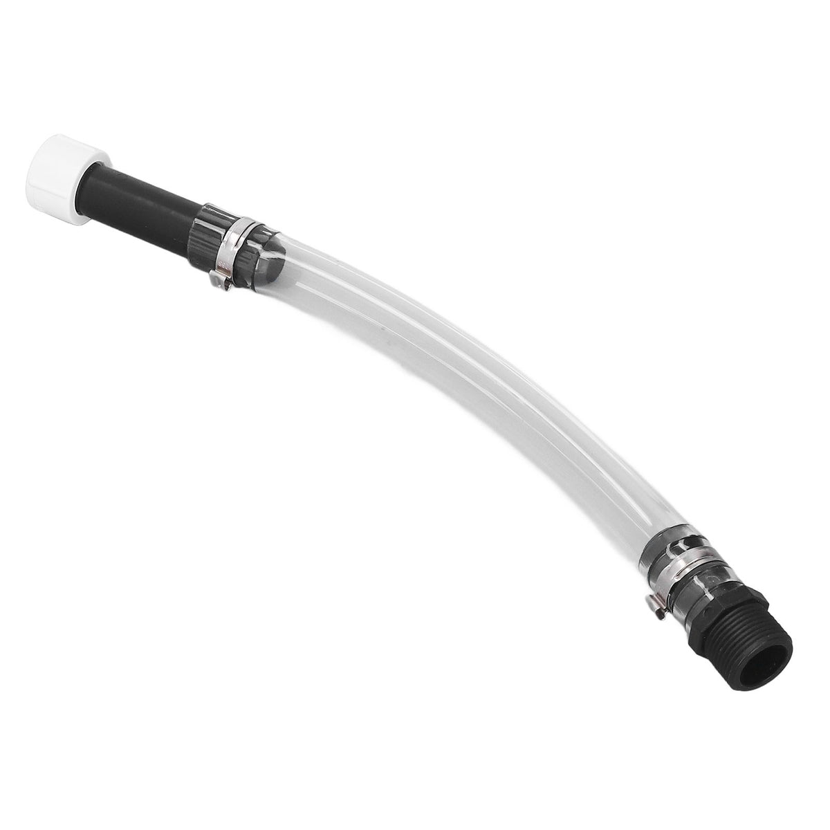 Racing Fuel Jug Hose 3/4in Male Thread PVC Flexible Racing Fuel Jug Replacement Upgrade Hose