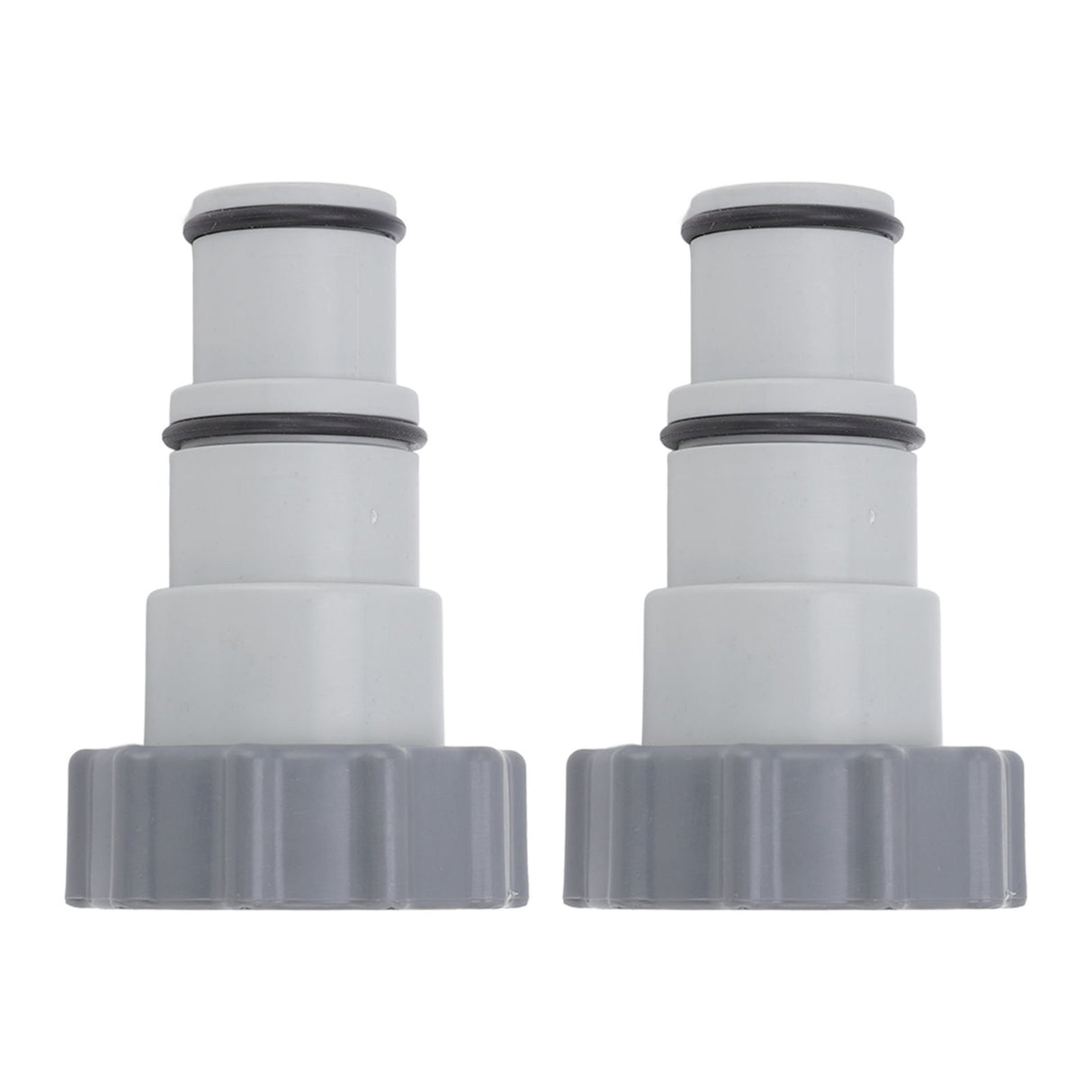 2Pcs Replacement Hose Adapter Plastic Pool Accessories for Threaded Connection Pumps 1.5in 1.25in Hoses