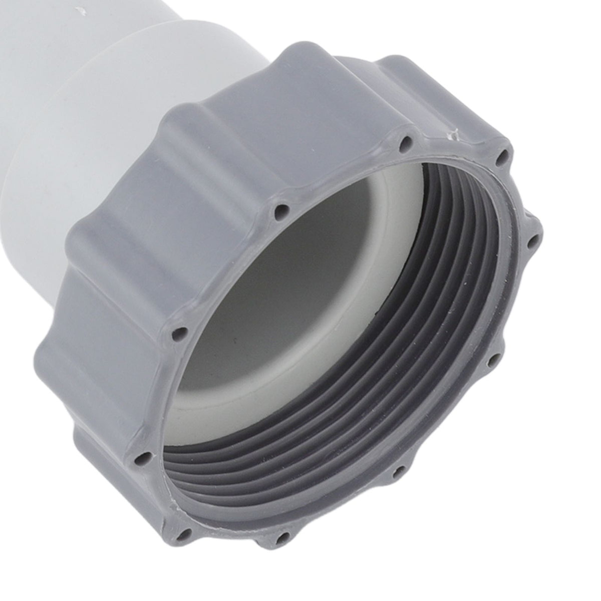 2Pcs Replacement Hose Adapter Plastic Pool Accessories for Threaded Connection Pumps 1.5in 1.25in Hoses