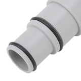 2Pcs Replacement Hose Adapter Plastic Pool Accessories for Threaded Connection Pumps 1.5in 1.25in Hoses