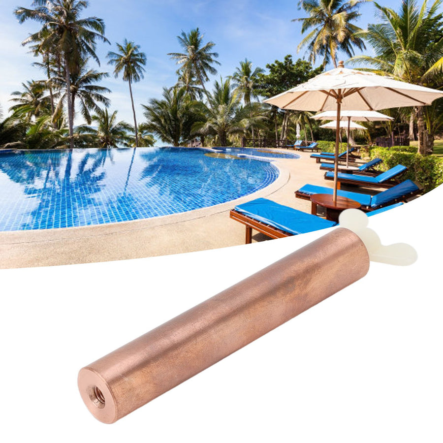 Solar Copper Anode Replacement High Efficiency Sun Shock Solar Pool Ionizer Anode Rod