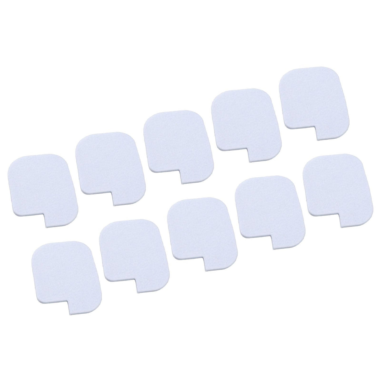 10Pcs Air Filter Cotton Stable High Accuracy Replacement Air Filter for Poulan P3314 P3314WS P3314WSA P3416 Chainsaws