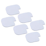 10Pcs Air Filter Cotton Stable High Accuracy Replacement Air Filter for Poulan P3314 P3314WS P3314WSA P3416 Chainsaws - Top-Down View