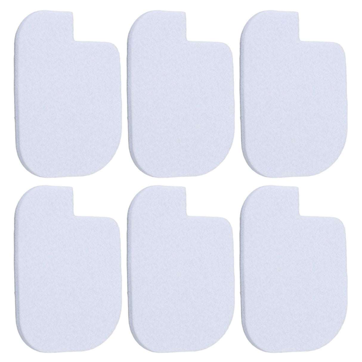 10Pcs Air Filter Cotton Stable High Accuracy Replacement Air Filter for Poulan P3314 P3314WS P3314WSA P3416 Chainsaws