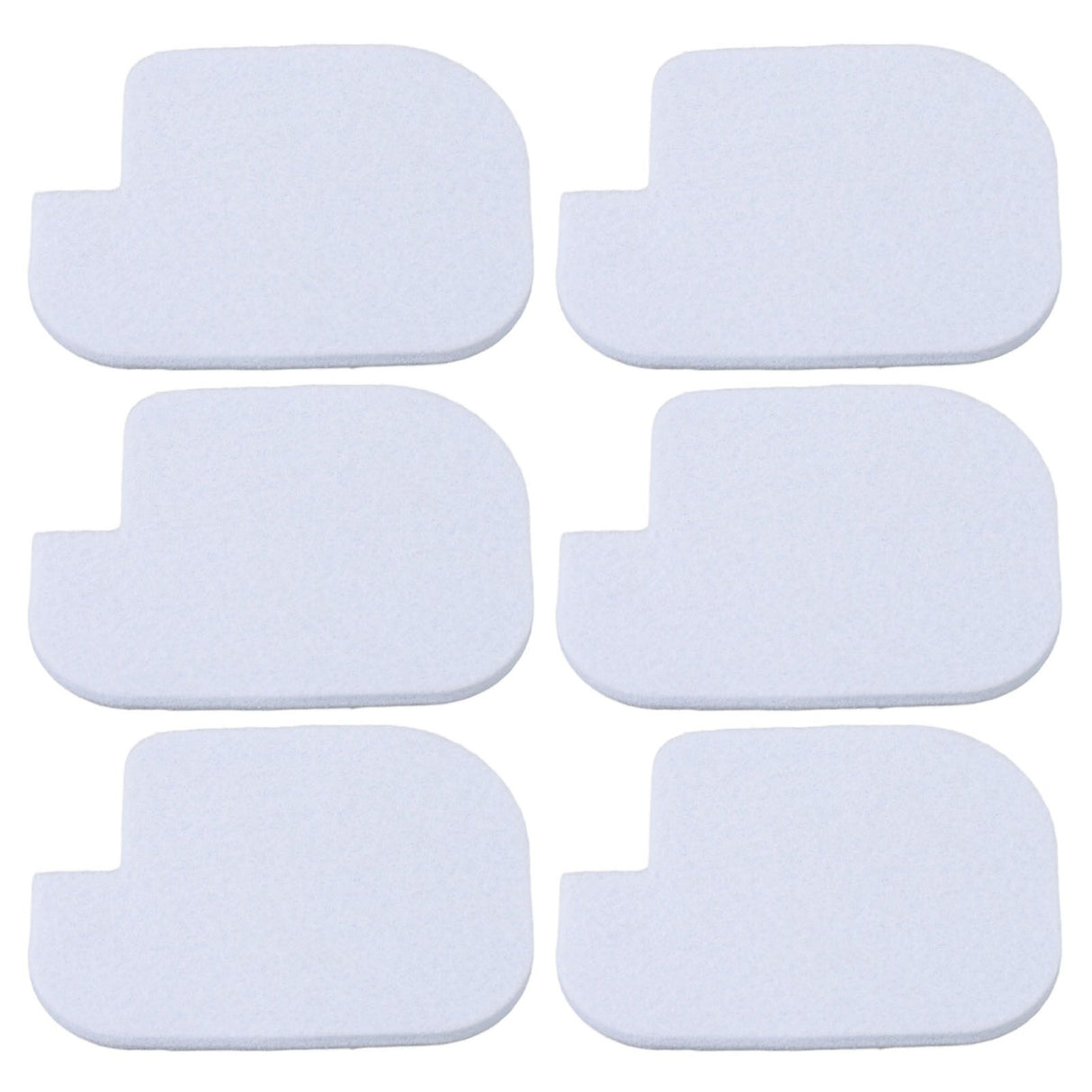 10Pcs Air Filter Cotton Stable High Accuracy Replacement Air Filter for Poulan P3314 P3314WS P3314WSA P3416 Chainsaws