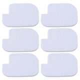 10Pcs Air Filter Cotton Stable High Accuracy Replacement Air Filter for Poulan P3314 P3314WS P3314WSA P3416 Chainsaws