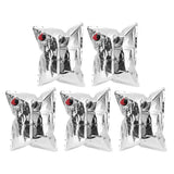 5Pcs Emergency Water Jug Bags with Spigot Foldable Beverage Insulation Drinking Water Storage Bag 5L