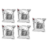 5Pcs Emergency Water Jug Bags with Spigot Foldable Beverage Insulation Drinking Water Storage Bag 15L