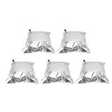 5Pcs Emergency Water Jug Bags with Spigot Foldable Beverage Insulation Drinking Water Storage Bag 15L
