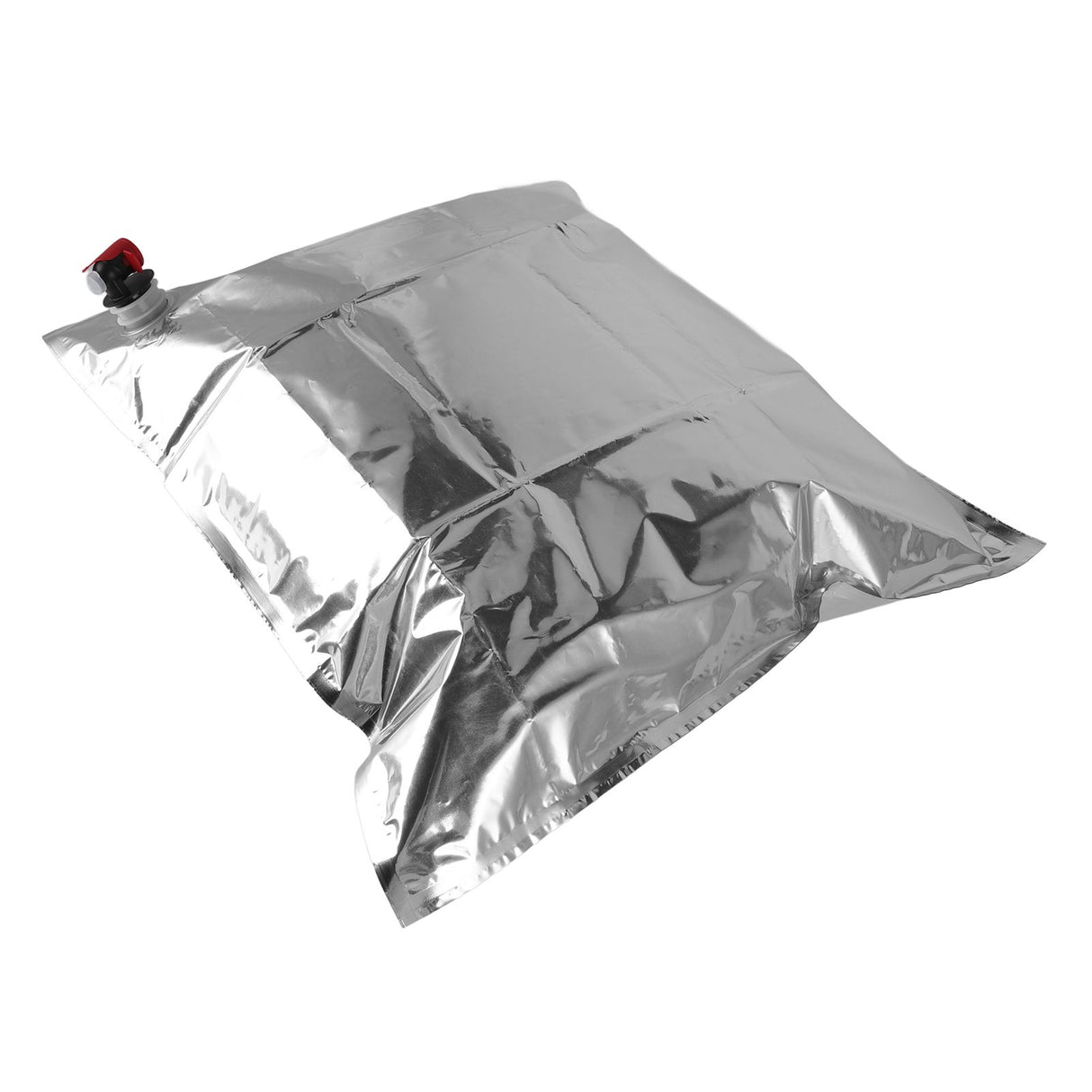 5Pcs Emergency Water Jug Bags with Spigot Foldable Beverage Insulation Drinking Water Storage Bag 15L