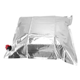 5Pcs Emergency Water Jug Bags with Spigot Foldable Beverage Insulation Drinking Water Storage Bag 15L