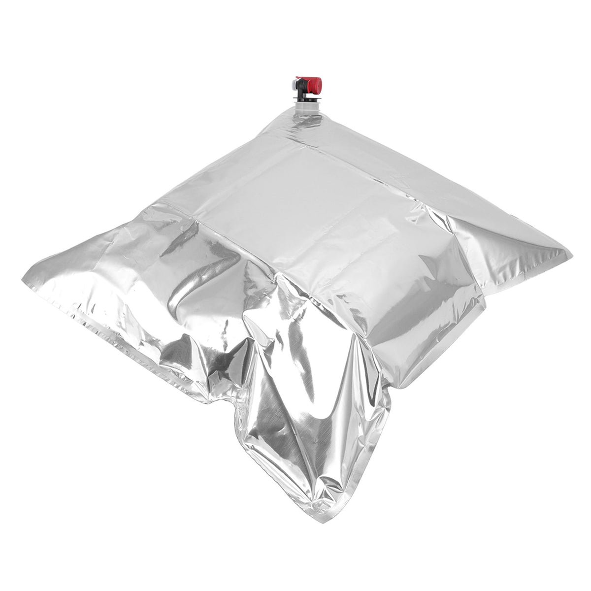 5Pcs Emergency Water Jug Bags with Spigot Foldable Beverage Insulation Drinking Water Storage Bag 15L