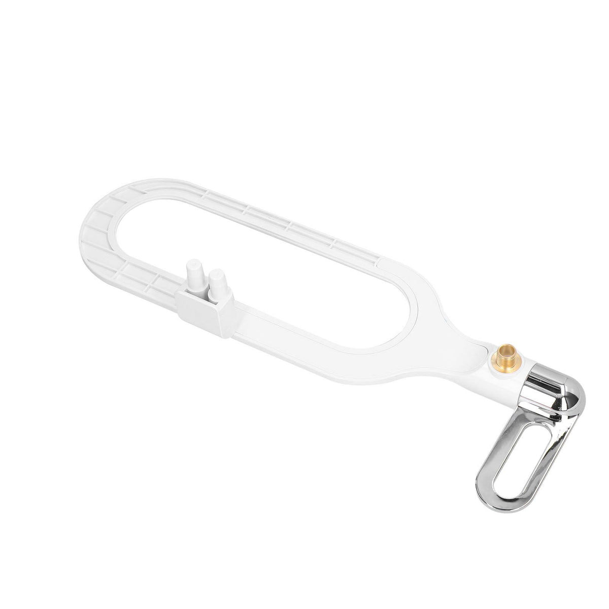 G1/2 Ultra Thin Plastic Toilet Bidet Attachment with Double Nozzles Self Cleaning for Home Bathroom