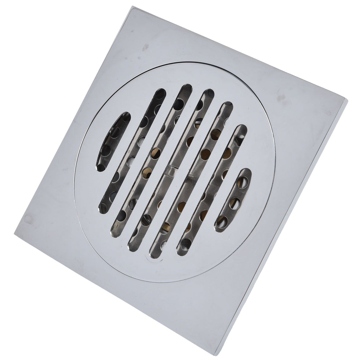 Floor Drain Square Copper Odor Resistant Self Sealing Gravity Floor Drain for Bathroom Kitchen Balconies