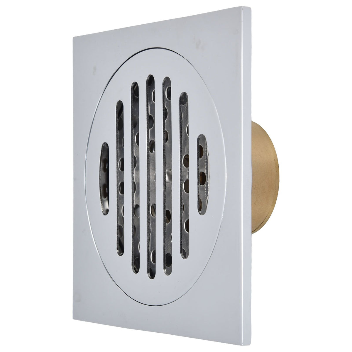 Floor Drain Square Copper Odor Resistant Self Sealing Gravity Floor Drain for Bathroom Kitchen Balconies