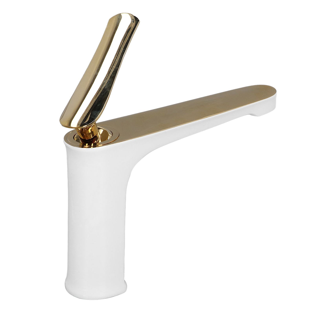 G1/2 Water Faucet Brass Sink Bath Single Handle Mixer Tap Bathroom Lavatory Wash Basin Faucet