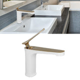 G1/2 Water Faucet Brass Sink Bath Single Handle Mixer Tap Bathroom Lavatory Wash Basin Faucet