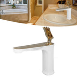 G1/2 Water Faucet Brass Sink Bath Single Handle Mixer Tap Bathroom Lavatory Wash Basin Faucet - Extra Image