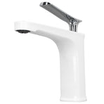 G1/2 Single Handle Basin Mixer Tap with Metal Handle Durable Solid Brass Bathroom Faucet