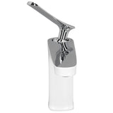G1/2 Single Handle Basin Mixer Tap with Metal Handle Durable Solid Brass Bathroom Faucet