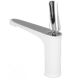 G1/2 Single Handle Basin Mixer Tap with Metal Handle Durable Solid Brass Bathroom Faucet