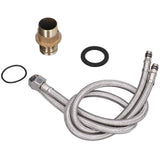 G1/2 Single Handle Basin Mixer Tap with Metal Handle Durable Solid Brass Bathroom Faucet - Extra Image