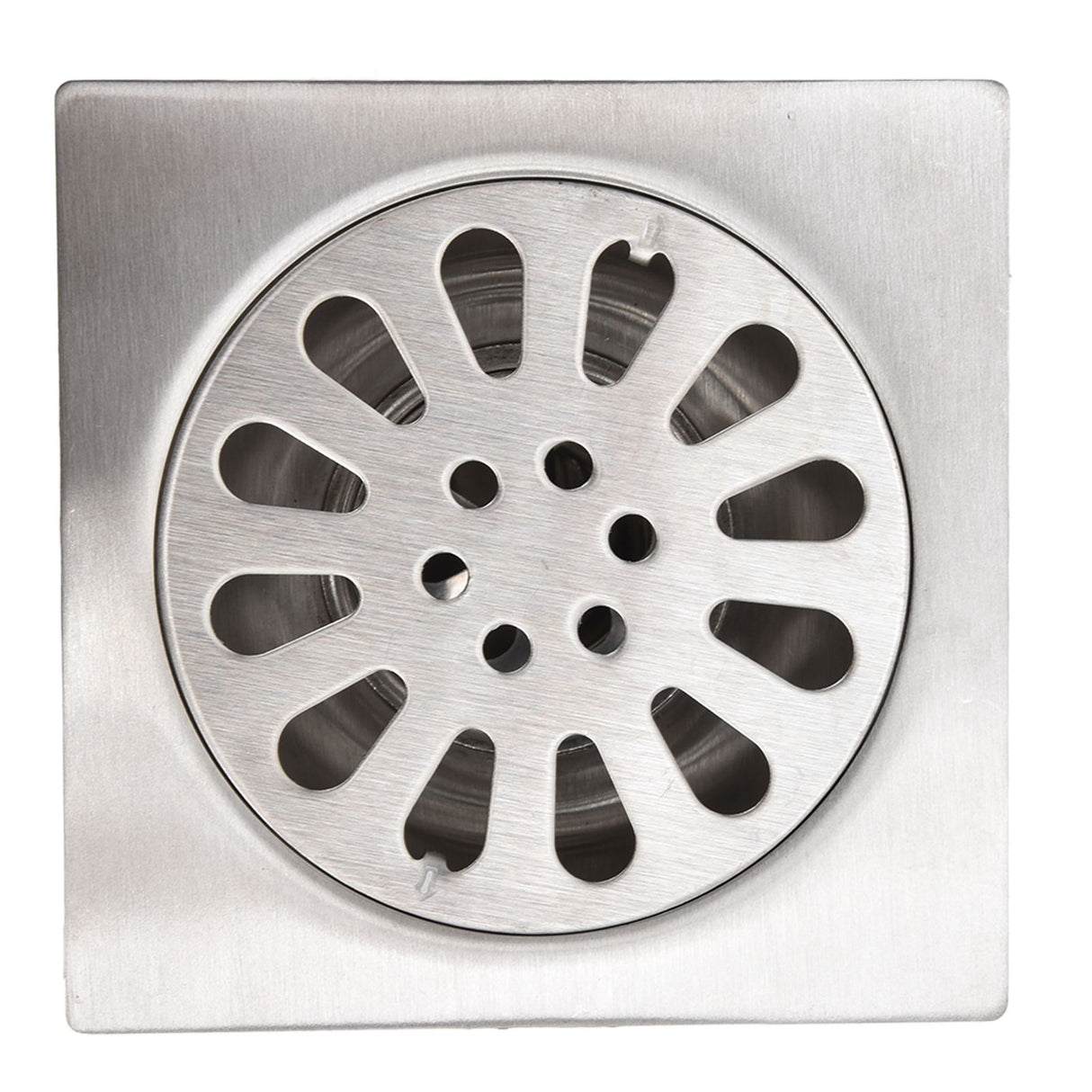 Shower Drain Square Shape Adjustable Tile Insertion Floor Drain Channel for Kitchen Bathroom