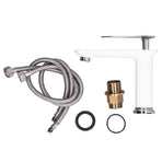 G1/2 Basin Faucet Lavatory Tap Brass Single Handle One Hole Mixer Tap Bathroom Wash Basin Faucet