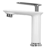G1/2 Basin Faucet Lavatory Tap Brass Single Handle One Hole Mixer Tap Bathroom Wash Basin Faucet - Front View