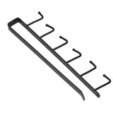 Coffee Mug Holder 6 Hooks Elegant Style Convenient Practical Stable Reliable Durable Wearable Kitchen Rack for HomeBlack - Extra Image