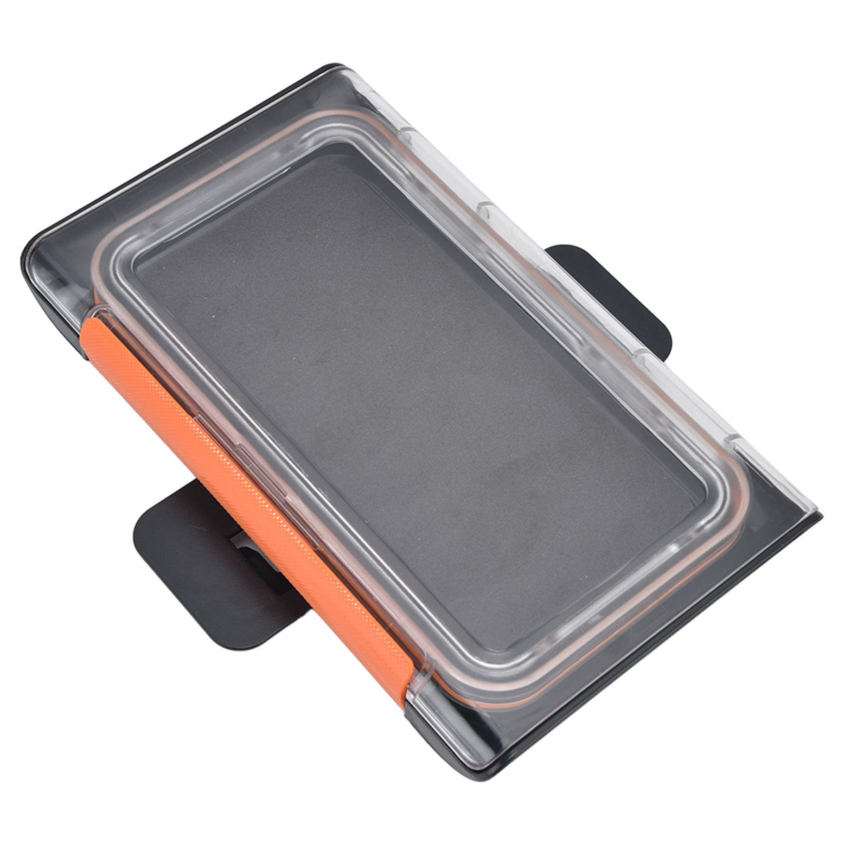 Shower Phone Holder Waterproof Bathroom Phone Box 360 Degree Rotation Wall Mounted Phone CaseBlack