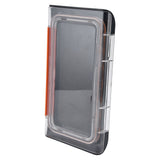 Shower Phone Holder Waterproof Bathroom Phone Box 360 Degree Rotation Wall Mounted Phone CaseBlack - Close-Up Angle