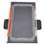 Shower Phone Holder Waterproof Bathroom Phone Box 360 Degree Rotation Wall Mounted Phone CaseBlack